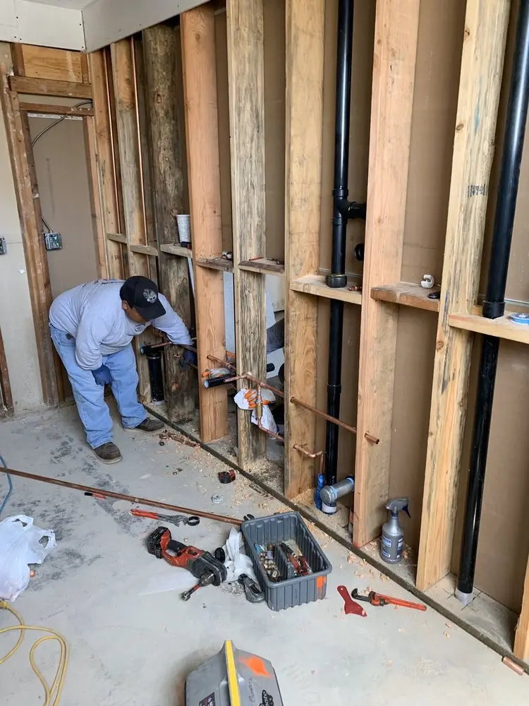 Commercial rough-in plumbing for Commercial Plumbing in Shorehaven